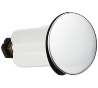 Wirquin 39263001 Clapet entrant pour bonde automatique, blanc et dessus chromé
