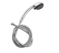 Wirquin 60724872 Pommeau de Douche avec Flexible Cicia Chromé 2 Jets | Flexible inox 1,50 m, anti-calcaire