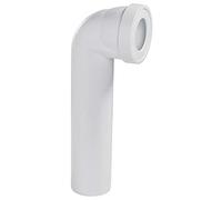 Wirquin 71060101 Pipe WC Rigide L.395 mm à Coller sans Piquage | Raccord wc rigide, long, ABS, origine France garantie, blanc