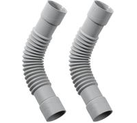 Wirquin 79010003 Raccord universel Magicoude D50 à coller avec entrée et sortie découpables, gris (Lot de 2)