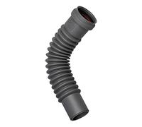 Wirquin 79019011 Raccord wc magicoude M/F D32, à emboîter (push-fit) pour évacuation, gris