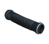 Wirquin 79021001 Raccord wc souple magicoude F/F D50, à emboîter (push-fit) pour évacuation, gris