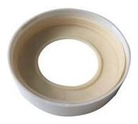 Wirquin 79420001 Bague sortie de cuvette avec joint pour pipe rigide, blanc