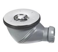 Wirquin 34230004, robinet de vidange ponctuel, gris, 9 cm, 30 l/min, ABS
