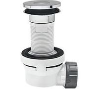 WIRQUIN Bonde de lavabo Xs Pure - Ø 32 x 100 mm - Siphon extra-plat a membrane anti-odeur Neutre G