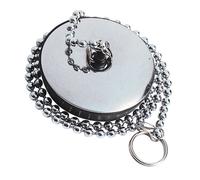 WIRQUIN Bouchon SP9210 - Inox - Ø 57 mm - Évier en grès - Avec enjoliveur