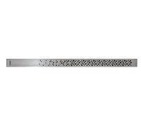 Wirquin, chromé 30724553 Grille Soda pour caniveau de douche à l'italienne Venisio L800, 800 mm