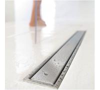 Wirquin sol de la salle de douche wetroom linéaire égoutter en acier inoxydable 700mm