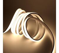 Wisada 220V Flexible Ruban LED Néon,COB LED Bande Lumineuse,IP67 Waterproof Néon LED Bande,Bandeau Lumineux Flexible 288 LED/M IP65 Néons Bande pour Intérieur Extérieur Décoration DIY