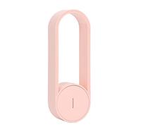 Wisecoco Mini Purificateur d'air, USB Plug and Play Purificateur d'air Portable pour Voiture, Chambre, Maison, Bureau(Rose)