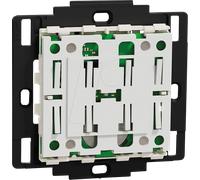 Merten MEG5001-0300 Bouton-poussoir radio Connected simple/double Système M (MEG5001-0300)