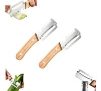 Wisfancy 3 en 1 Éplucheur Légumes Multifonction, Éplucheur Julienne Inox, Éplucheur Légumes Professionnel pour Les Fruits, Les Concombres et Les Pommes de Terre (Modèle engrenages-2pcs)