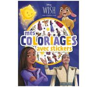 Wish, Asha Et La Bonne Étoile - Mes Coloriages Avec Stickers