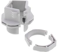 Wiska 10108667 Presse-étoupe avec écrou de bloquage M50 M50 Polyamide gris clair (RAL 7035) 1 pc(s)