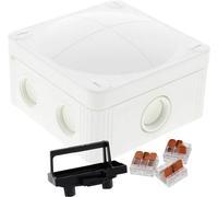 Wiska 10109675 Boîte de dérivation (L x l x H) 95 x 95 x 60 mm blanc IP66/IP67 5 pc(s)