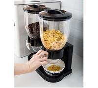 WISS Distributeur de céréales Idéal pour des céréales/fruits secs/bonbons - 2 x 3.5L