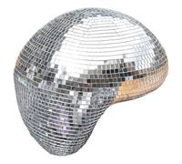 Wisyurt Boule Disco Miroir Décoration de Bar et de Fête, Boule Réfléchissante en Verre Fondu, Objet D'Intérieur Insolite