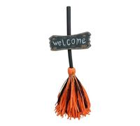 Witch Broom - Halloween Floating Moving Light Up Spooky Dancing Prop