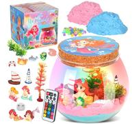 Withosent Veilleuse Sirène Fille avec Télécommande, DIY Activites Manuelles pour Enfants, Jouet Bricolage Enfant pour Garçons Cadeau D'anniversaire âgés de 3 4 5 6 7 8 Ans