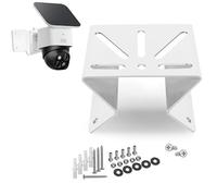 WiTi Support d'angle métallique pour eufy soloCam s340, pour obtenir une plage de vue plus large de 270° des deux côtés du coin extérieur du mur, support pour caméra PTZ avec revêtement antirouille