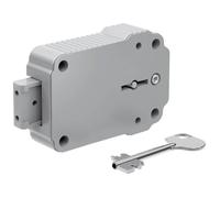 Cawi - Serrure de coffre-fort Optima 2648 - pour hôtels, petits coffres-forts, coffres-forts à domicile, armes, etc. - Zinc moulé sous pression, 2 clés incluses - 4310-0023