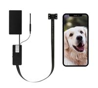 WIWACAM MW5 2025-gen 2K Ultra HD Mini caméra Wi-Fi avec détection de mouvement, compartiment de surveillance interne, fente pour carte microSD, alarme téléphone portable, alarme e-mail, vision