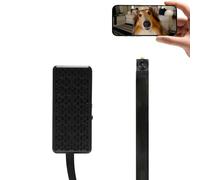 WIWACAM MW5L Caméra Espion WiFi 2K Ultra HD, Tiny Objectif, 800mAh Batterie, Camera sans Fil WLAN de Surveillance Interieur, détection de Mouvement Intelligente, Alarme sur téléphone Portable