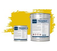 Wixx 2K Époxy 550 Peinture Béton - RAL 1023 | Jaune signalisation - 10L