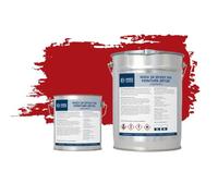 Wixx 2K Époxy 550 Peinture Béton - RAL 3020 | Feu rouge - 10L