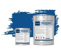 Wixx 2K Époxy 550 Peinture Béton - RAL 5017 | Bleu trafic - 5L
