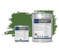 Wixx 2K Époxy 650 Revêtement Béton Extrême - RAL 6010 | Vert herbe - 5L