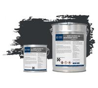 Wixx 2K Époxy 650 Revêtement Béton Extrême - RAL 7021 | Gris noir - 10L