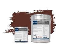 Wixx 2K Époxy 650 Revêtement Béton Extrême - RAL 8012 | Brun rouge - 5L
