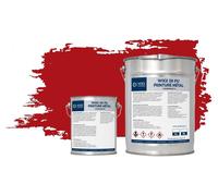 Wixx 2KPolyuréthanePeinture Métal - RAL 3020 | Feu rouge - 10L
