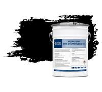Wixx Lasure Bois d’Échafaudage UV+ - RAL 9005 | Noir intense - 10L