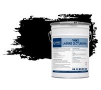 Wixx Lasure Clôture UV+ - RAL 9005 | Noir intense - 10L