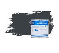 Wixx PRO Aqua Vernis pour Sols en Bois Brillant - RAL 7016 | Gris anthracite - 5L