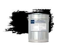 Wixx PRO PU Peinture Métal Antirouille - RAL 9005 | Noir intense - 20L