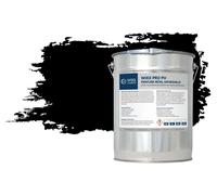 Wixx PROPolyuréthanePeinture Métal Antirouille - RAL 9005 | Noir intense - 10L