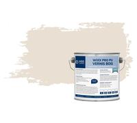 Wixx PROPolyuréthaneVernis Bois Ultra Brillant - RAL 9001 | Blanc crème - 10L