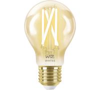 WiZ 8718699787219 LED CEE F (A - G) E27 forme standard 7 W = 50 W ambré, blanc chaud à blanc neutre (Ø x H) 60 mm x 106 mm commandé par appli mobile 1 pc(s)