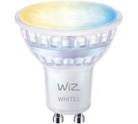 Ampoule LED connectée WiZ GU10 5W 345 lm Wi?Fi lumière blanche et couleurs Blanc