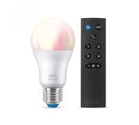 WIZ A60 Colors Ampoule LED Intelligente Wi-Fi/Bluetooth 60W E27 RGB + Télécommande