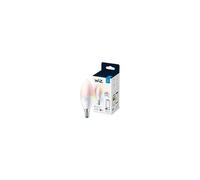 Wiz Ampoule connectée Flamme E14 40W - Couleur, Wi-Fi, détecteur de mouvement, Alexa/Google/HomeKit