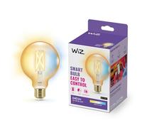 WiZ ampoule LED Connectée Vintage Globe E27, Nuances de Blanc, équivalent 50W, 640 lumen, fonctionne avec Alexa, Google Assistant et Apple HomeKit