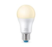 WiZ ampoule LED Connectée Wi-Fi à intensité variable E27, Blanc Chaud, équivalent 60W, 806 lumen, fonctionne avec Alexa, Google Assistant et Apple HomeKit