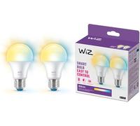 Wiz Ampoules LED Blanc réglable PAR16 E27 – Lot de 2, 2700–6500 K, 8 W