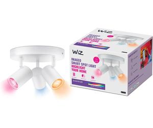WiZ IMAGEO Deckenleu rund 3er Spot White&Color - Wiz 929003210801 - (Articles spéciaux / autres / non triés)