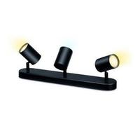 Wiz Spots LED IMAGEO 3x5W 2700–6500K compatibles avec Alexa, Google Assistant et Apple HomeKit Noir