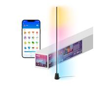 WiZ Lampadaire Gradient, Affichage multicolore RGBIC, Installation facile et design élégant, Connexion Wi-Fi, Contrôle par l'application ou par la voix, Compatible Google Home, Alexa et HomeKit